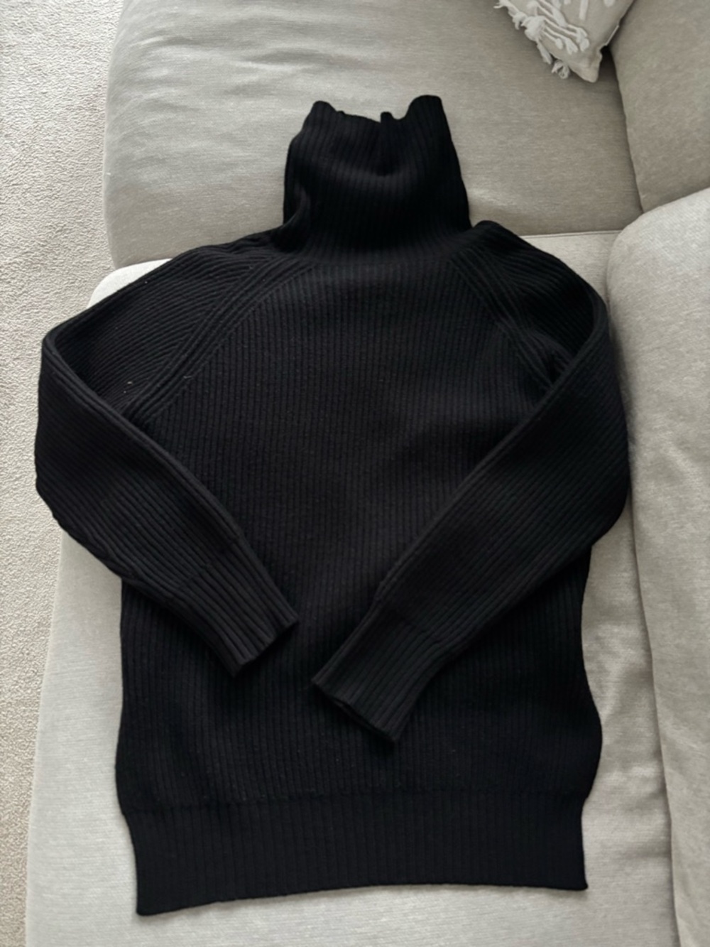 Wilfred Free Ribbed Turtleneck Sweater